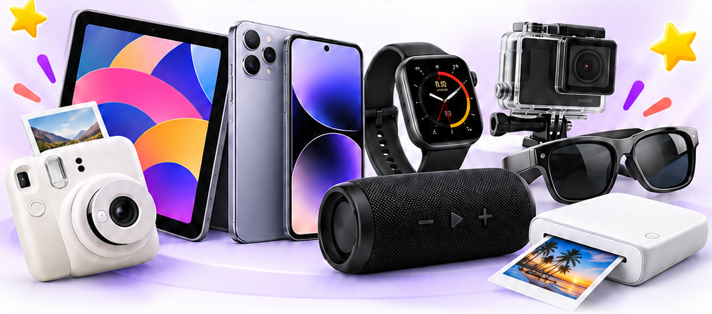 Celulares, tablets, relojes inteligentes, parlantes y más premios